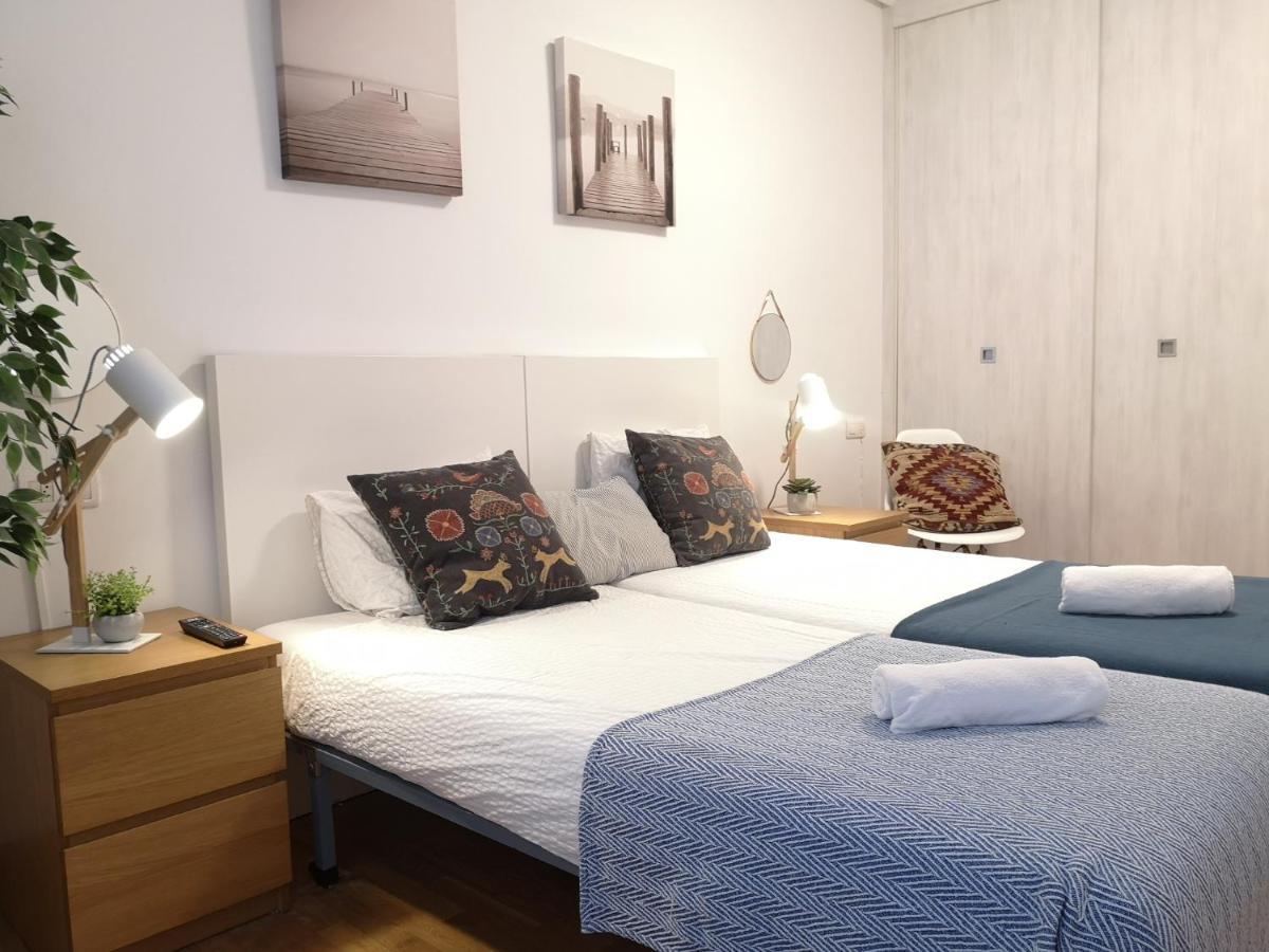 Apartamento Amplio y Central a pie de Playa la Concha San Sebastián Exterior foto
